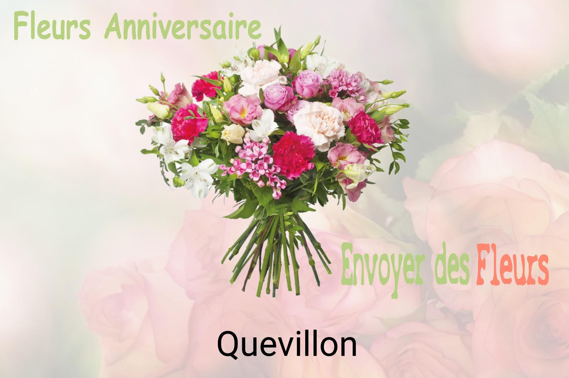 Bouquet de fleurs d’anniversaire livré à Quevillon